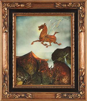 MICHAEL QVARSEBO, olja på duk, signerad och daterad 1977.