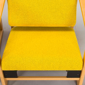 Yrjö Kukkapuro, nojatuoleja, pari, "Alnus" 1990-luku.