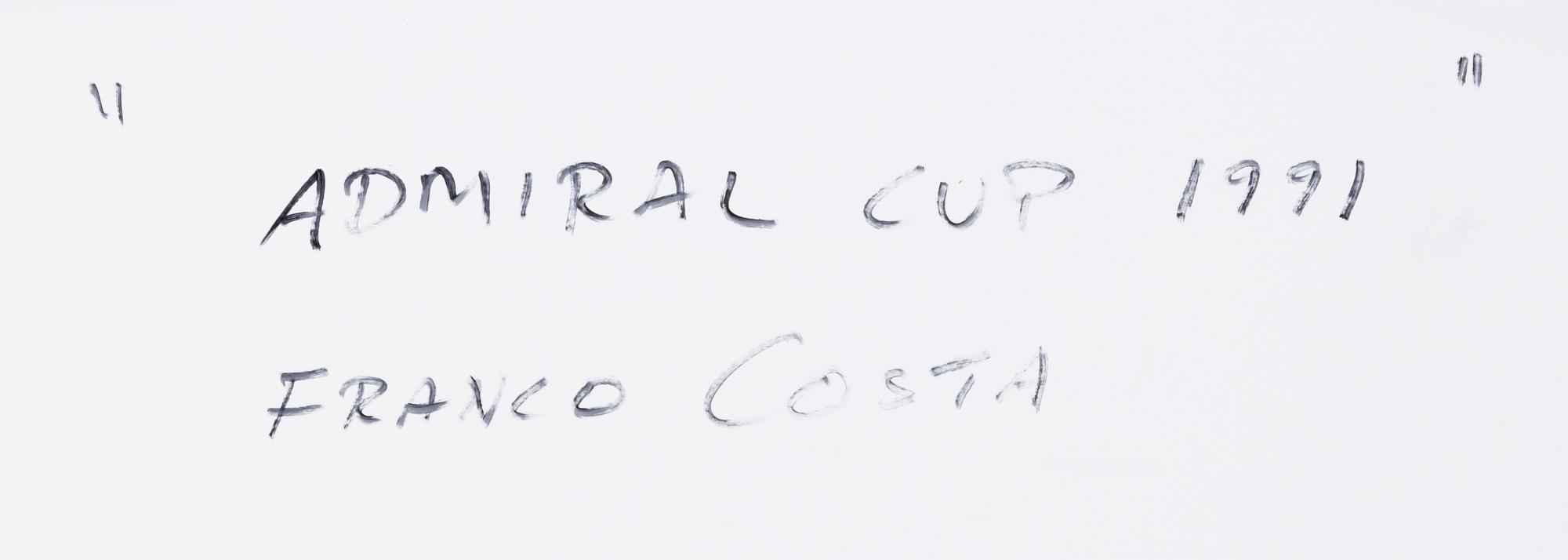 "Champagne Mumm Admirals Cup 1991".