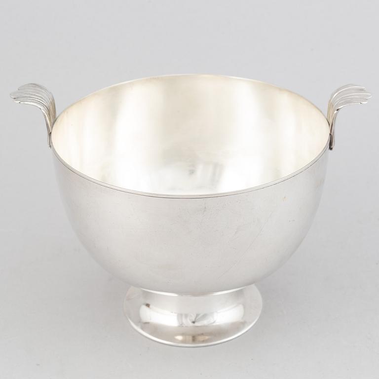 Karl Wojtech, a silver plated bowl, circa 1925.
