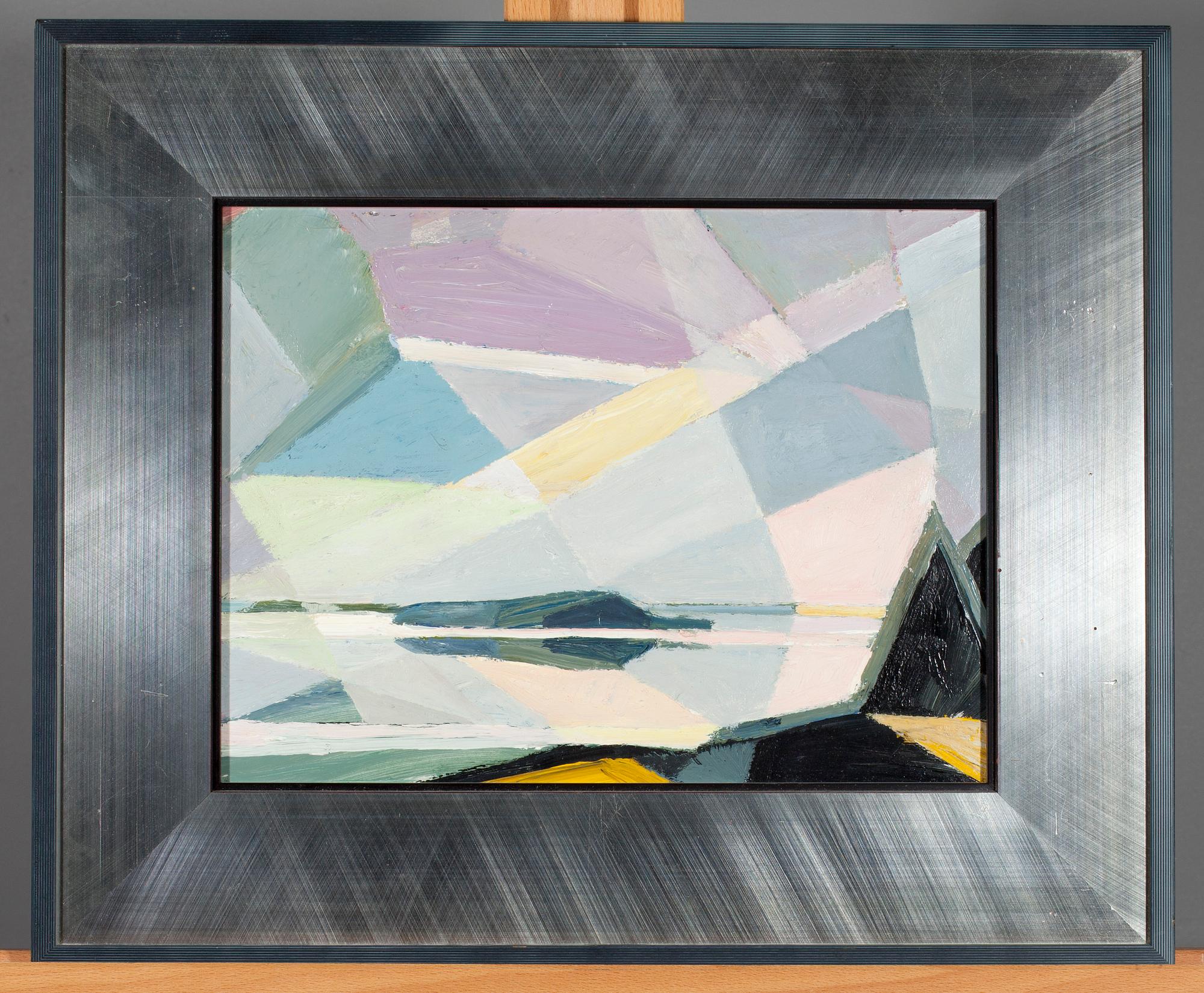 GEORG ENGESTRÖM, olja på skiva, a tergo signerad 1988.