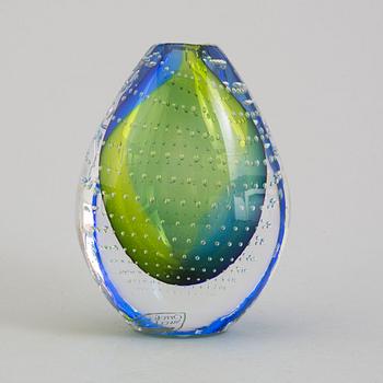 ERIKA LAGERBIELKE, vas, glas, Orrefors Expo, signerad, numrerad 5143-21, 1999.