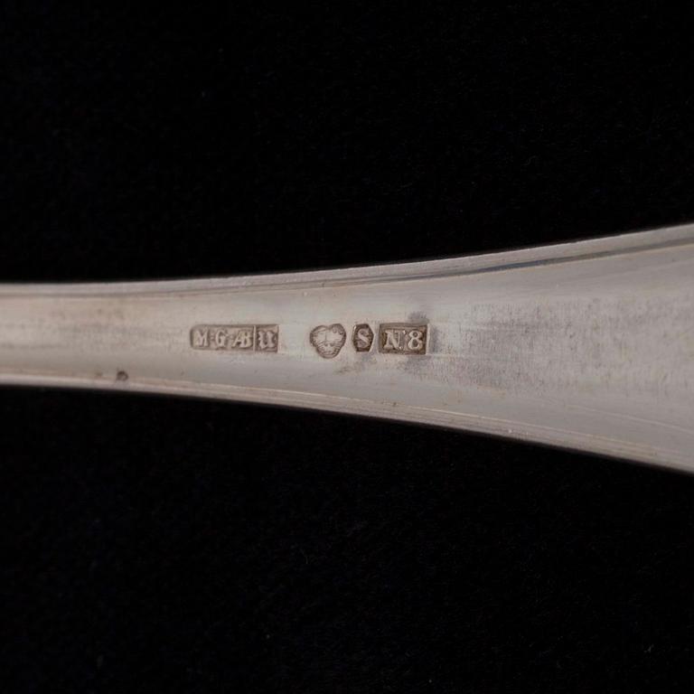 FISKBESTICK, 24 delar, MGAB, Uppsala 1938-9. Vikt 1062 g.