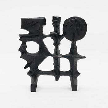 Olle Hermansson, an andiron, 1960s.