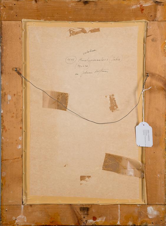 MINIATYRMÅLNINGAR på textil och papper, Indien, samt THANGKA, Thailand.