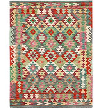 A rug, Kilim, c. 196 x 148 cm.