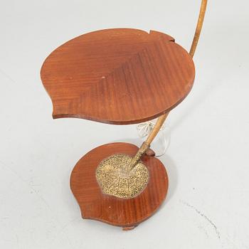 Floor lamp, swan-neck model, first half of the 20th century.