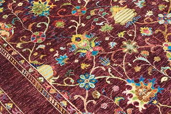 A carpet, Zeigler design, ca 244 x 177 cm.