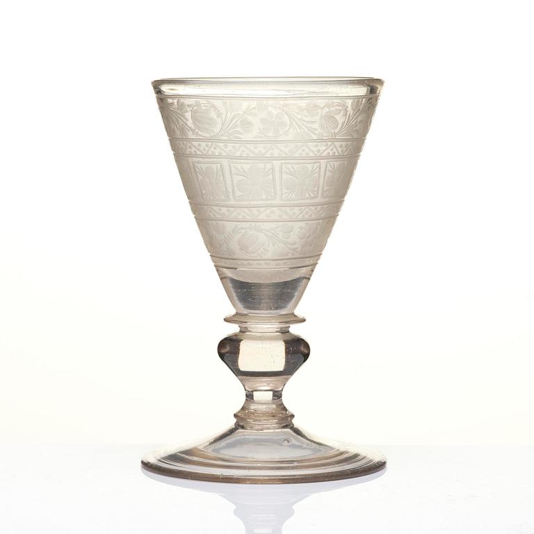 Pokalglas, Tyskland, 1700-tal.
