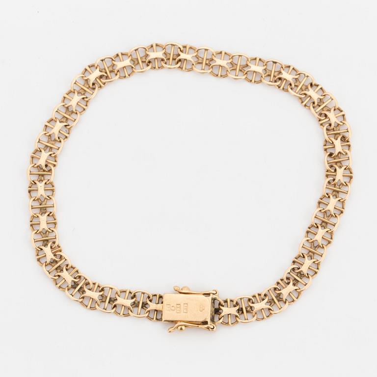 ARMBAND, 18K guld.