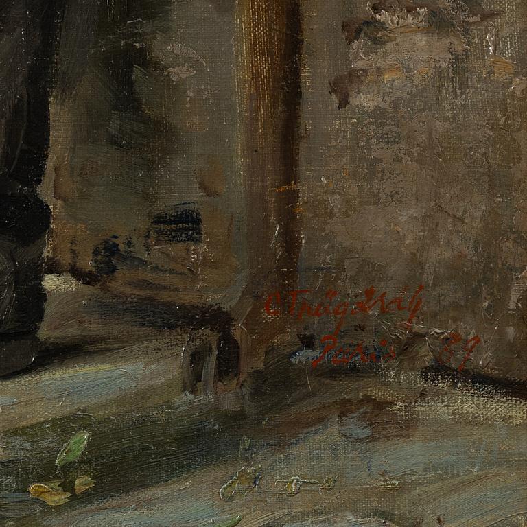 Carl Trägårdh, "Gatubild från Paris".