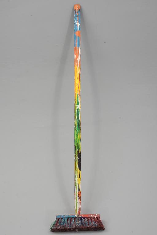 KNUT SWANE, objekt, blandteknik.