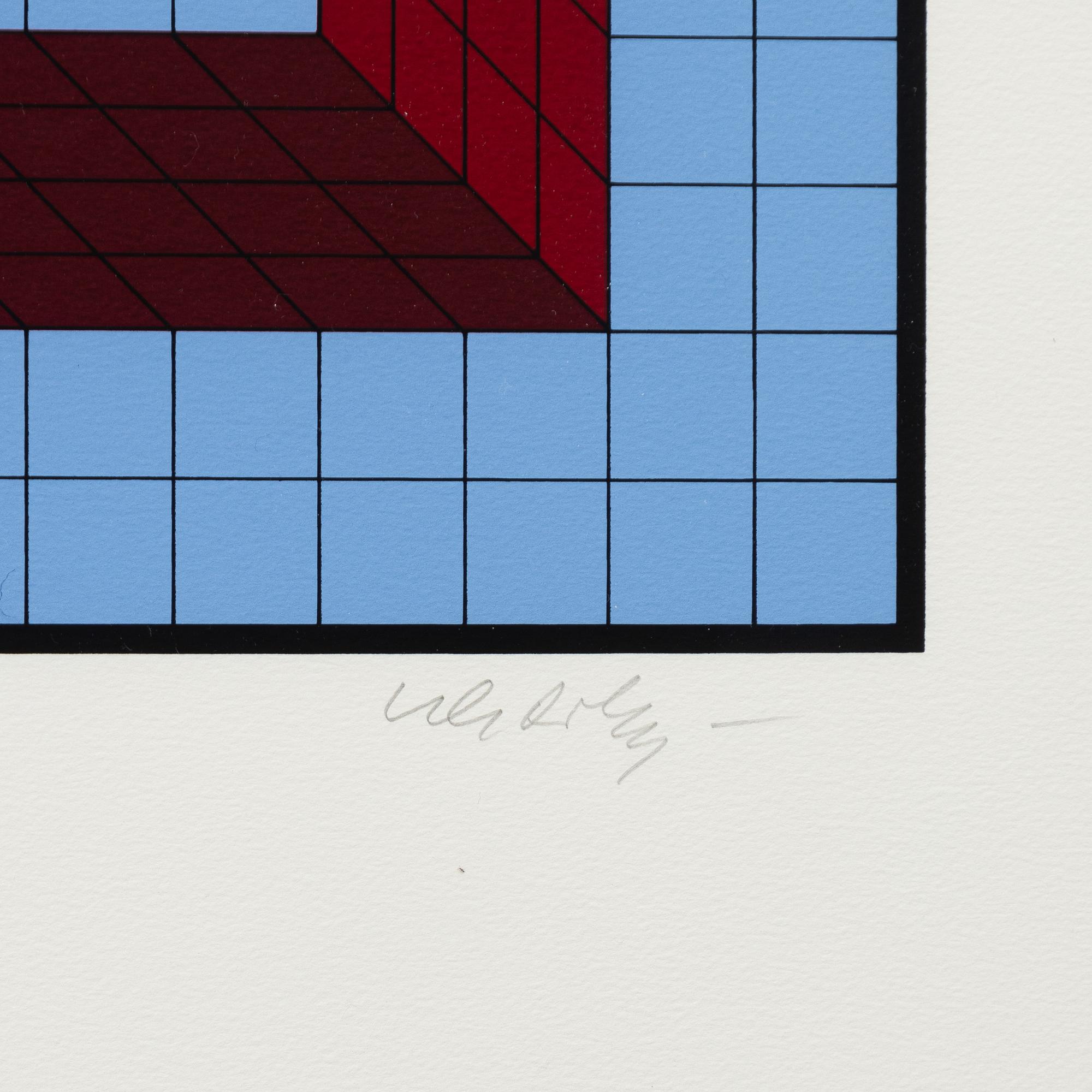 Victor Vasarely, Untitled from: "Jalons".