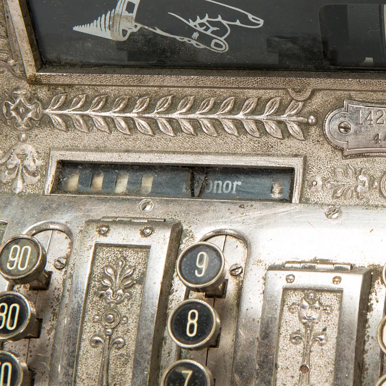 An early 20th-century cash register by National.