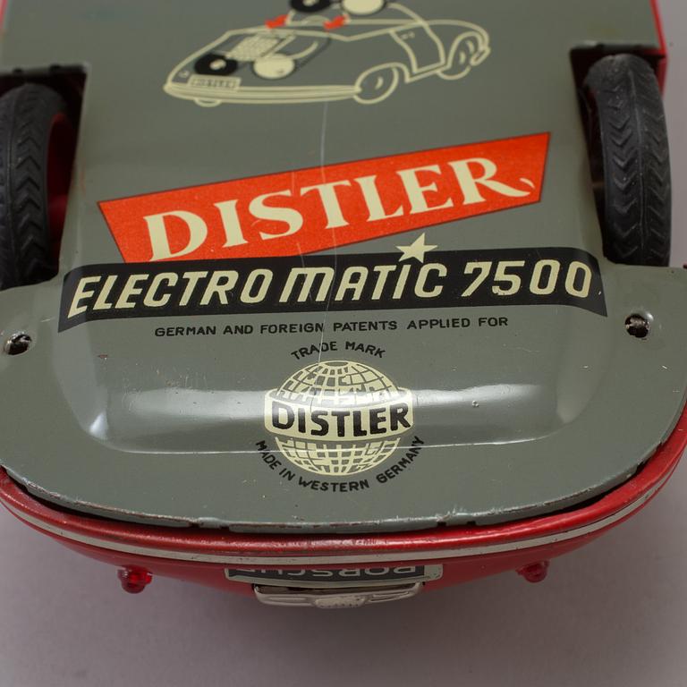 LEKSAKSBIL, Porsche, Electro Matic 7500, Johann Distler, Tyskland, 1900-talets andra hälft.