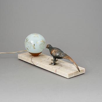 BORDSLAMPA, Art Deco, 1900-talets första hälft.