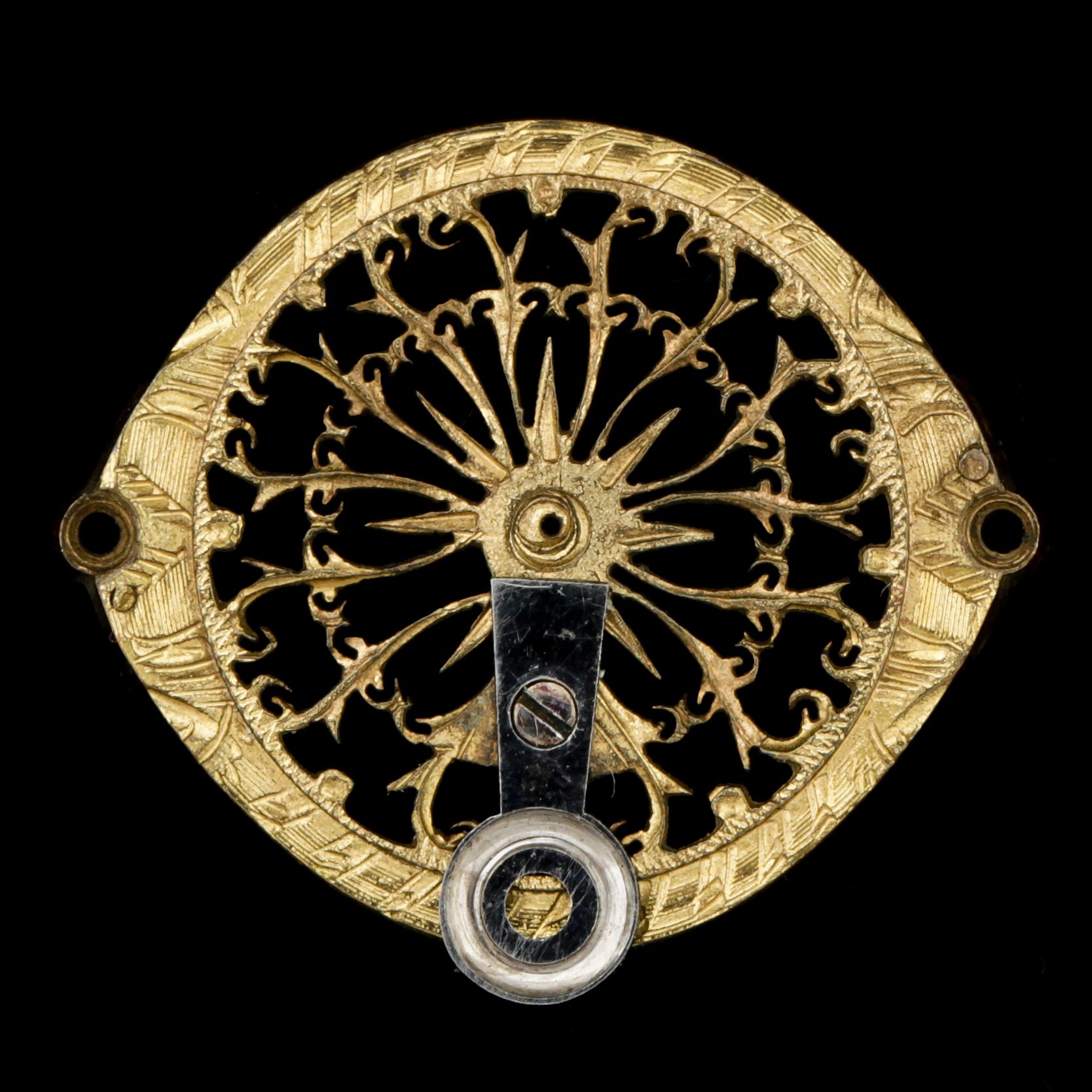 FICKUR, guld. Anders Callerström, Stockholm (verksam 1737-1775), 1700-talets andra hälft. Tot vikt ca51,5g.
