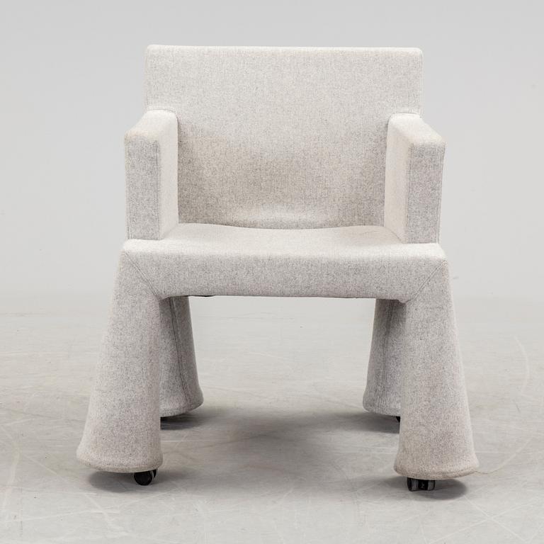 a "V.I.P. chair" by Marcel Wanders for Moooi, deigned in 2000.