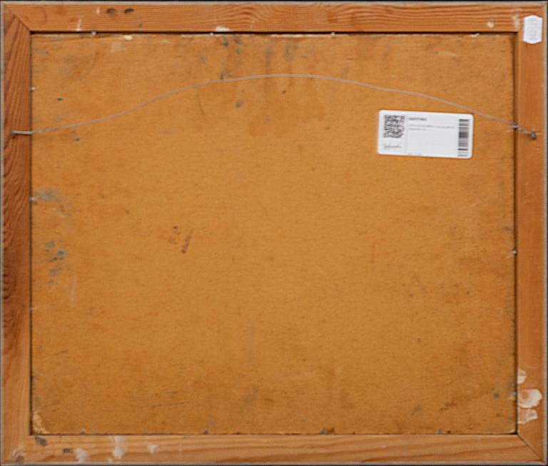 JOHN IVAR BERG, olja på pannå, signerad.