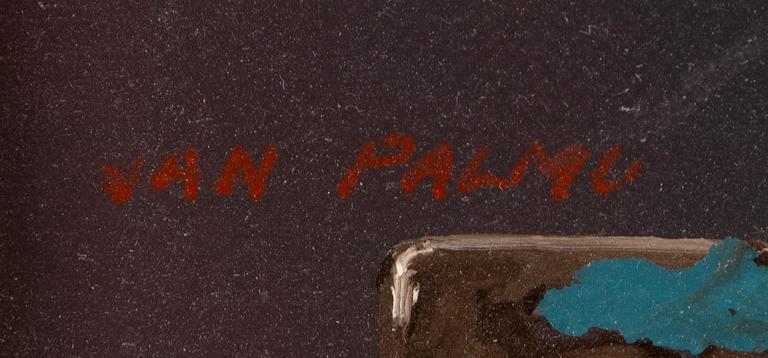 JAN PALMU, öljy kankaalle, signeerattu.