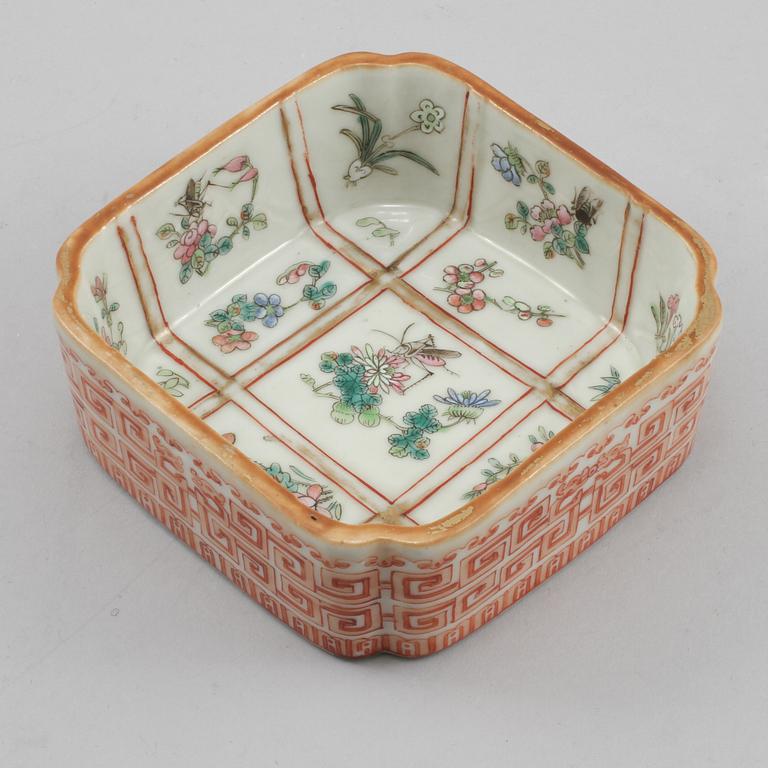 SKÅL, porslin, Kina, 1800/1900-tal.