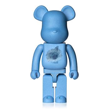 "1000% Bearbrick Snarkitecture X Blackrainbow Blue Edition".