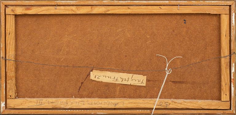 NILS-GÖRAN BRUNNER, olja på duk, signerad.