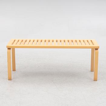 Alvar Aalto, a model 153B bench, Artek, 2006.
