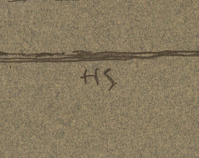 Helene Schjerfbeck, "Toipilas".