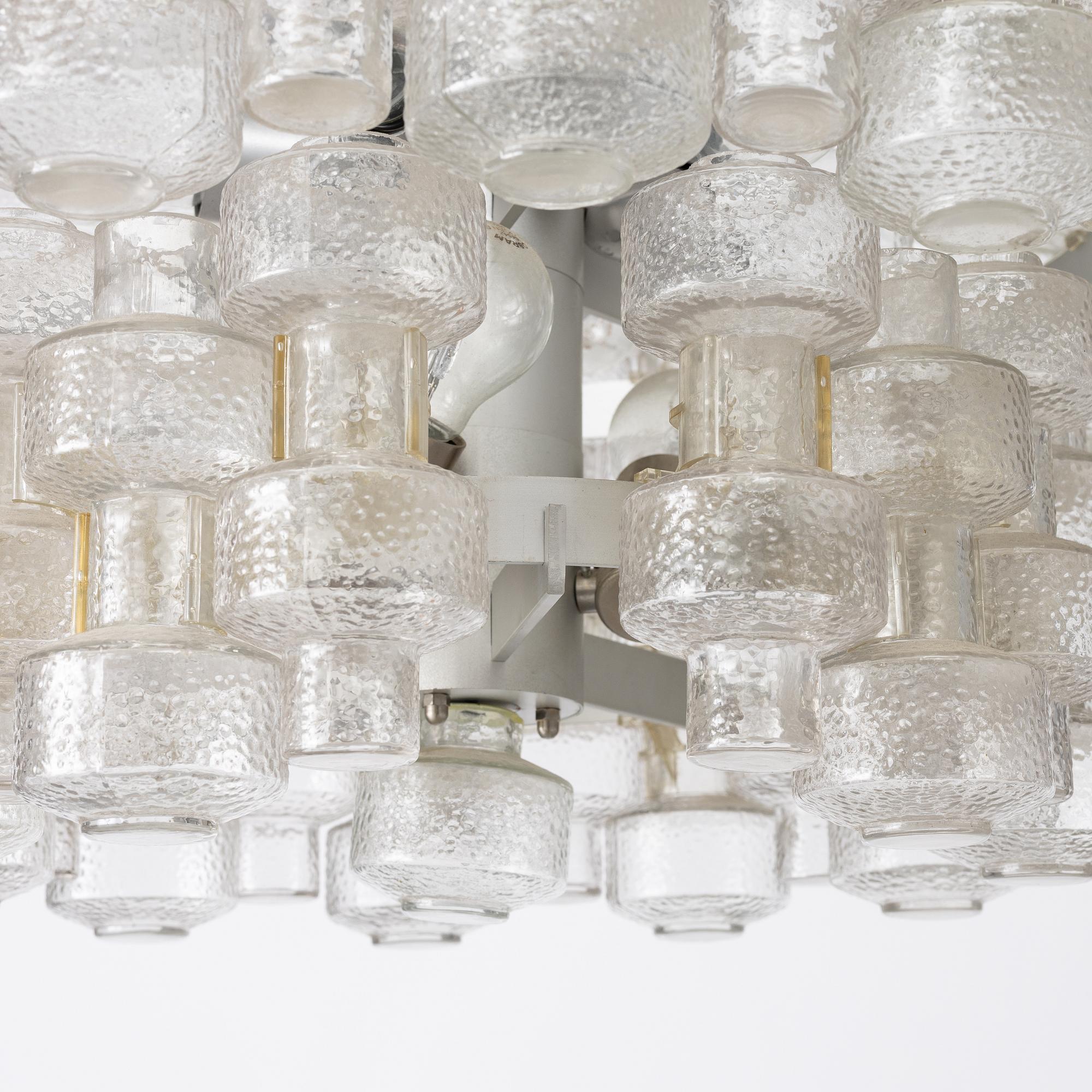 Gert Nyström, a “Festival” ceiling lamp, Fagerhult, 1960s–70s.