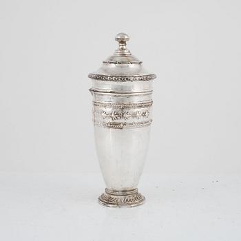 CG Hallberg, cocktailshaker, silver, Stockholm 1905.