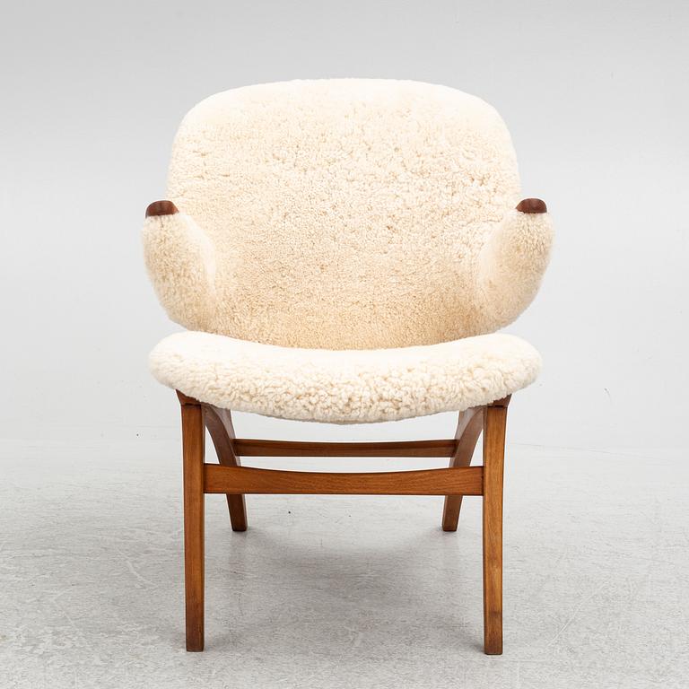 Poul Hundevad, lounge chair, mid 20th century.