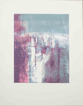 ANDERS ÖSTERLIN, färgserigrafi, signerad och numrerad 72/95.