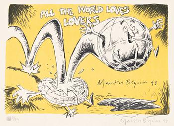 Martin Bigum, "All the world loves lovers".