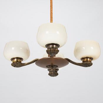 Paavo Tynell, a 1930's '1376/4' chandelier for Taito.