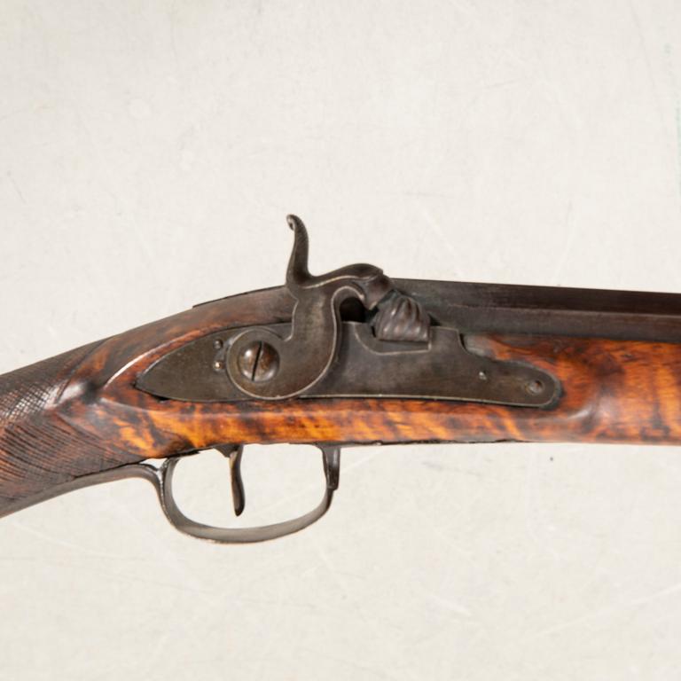 Percussion rifle, 19th century, Sweden.