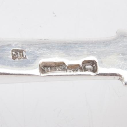 SLEV, silver samt trä, Moskva, Ryssland 1880.