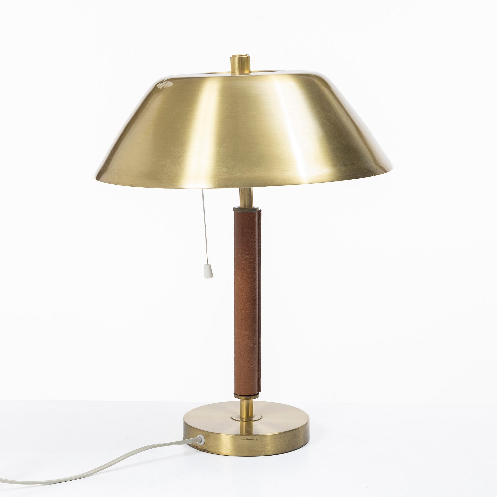 Bordslampa, modell 6422, Falkenbergs Belysning, sent 1900-tal.