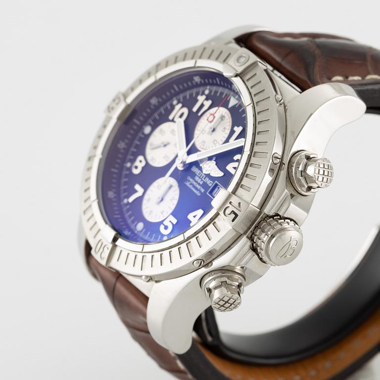 Breitling, Super Avenger, chronograph, wristwatch, 48.4 mm.