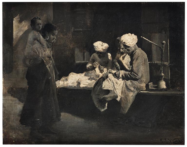 Edwin Lord Weeks, "Native Tailors".