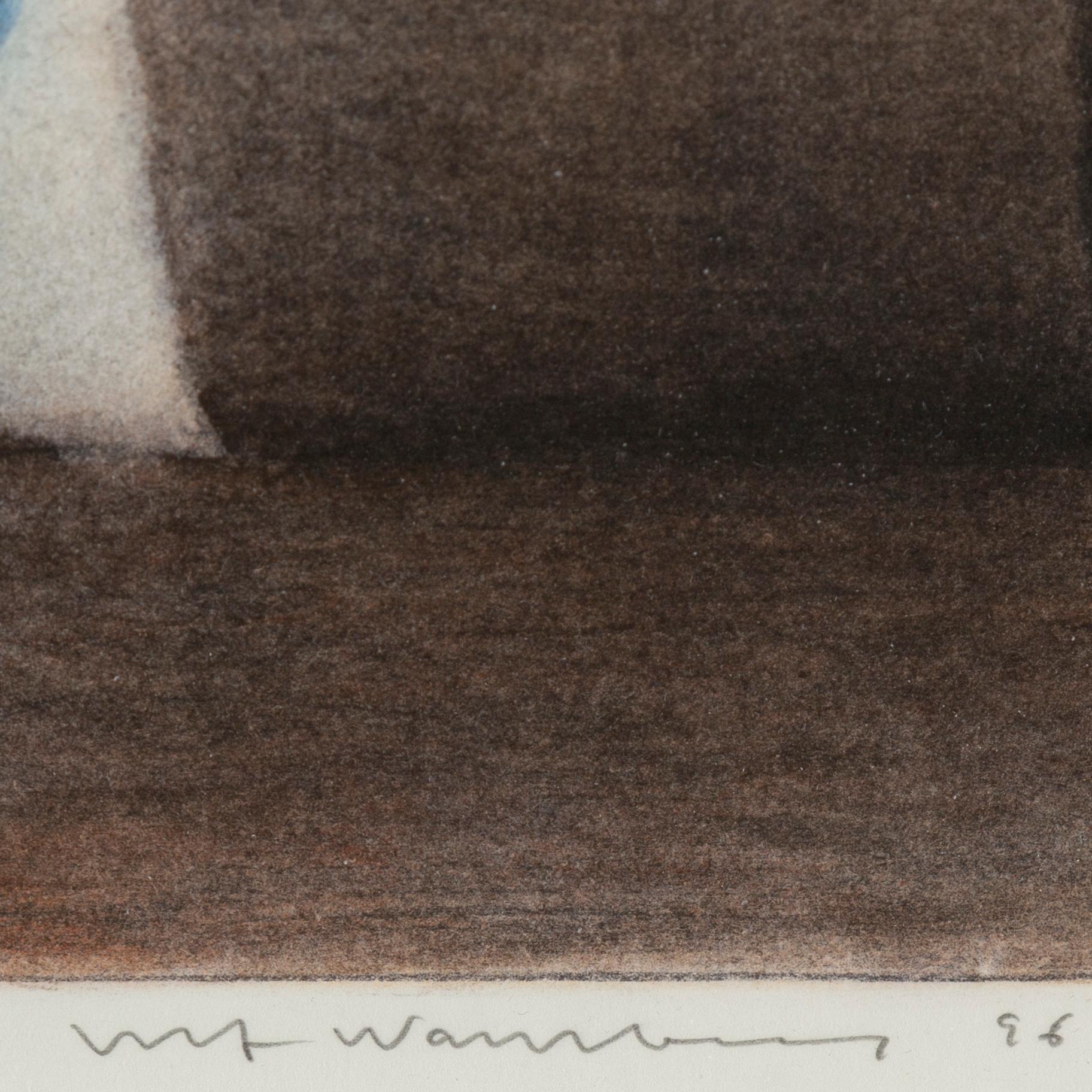 ULF WAHLBERG, lithograph in colours, 1996, signed 78/290.