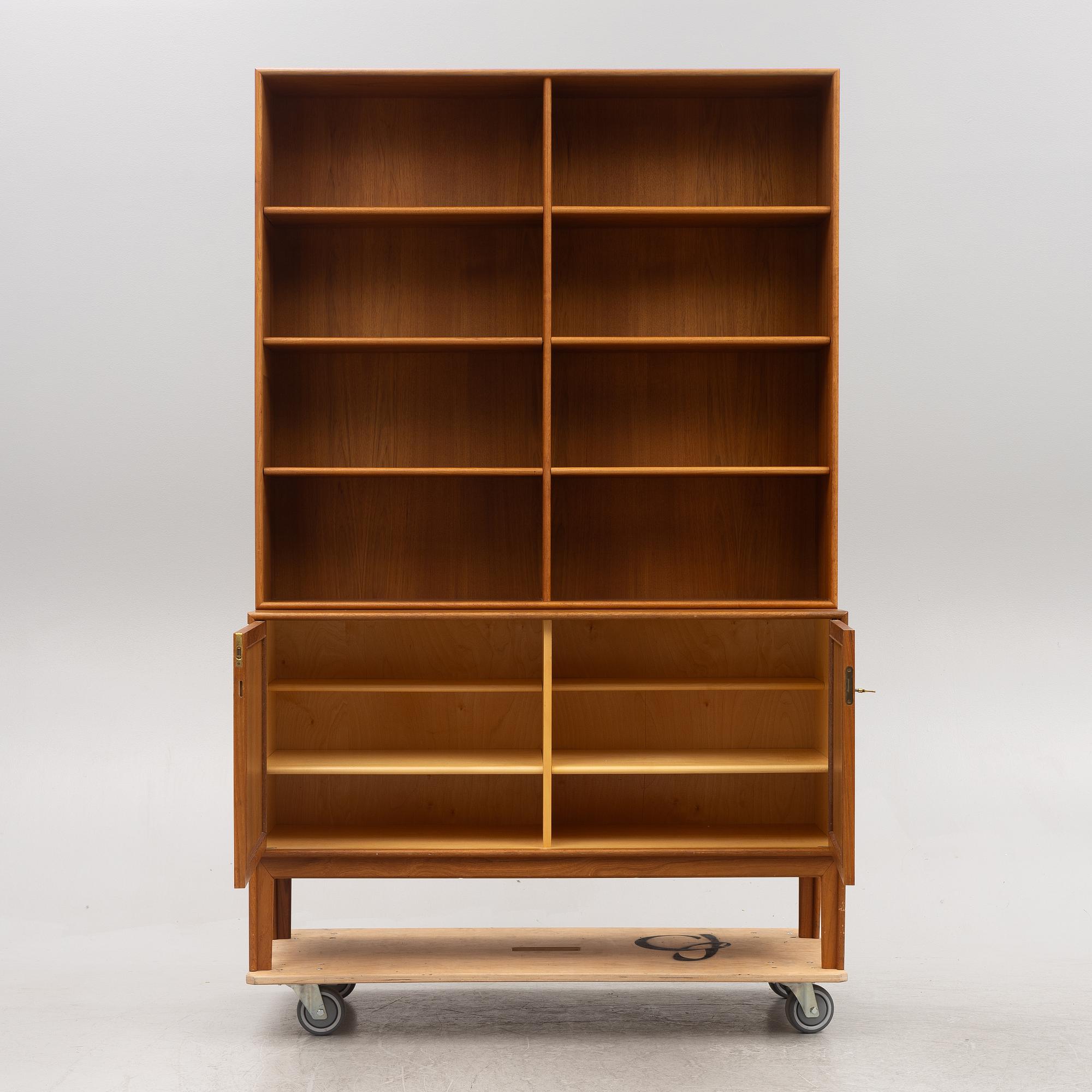 Alf Svensson, bookcase, Bjästa cabinetmaker's factory, 1960s.
