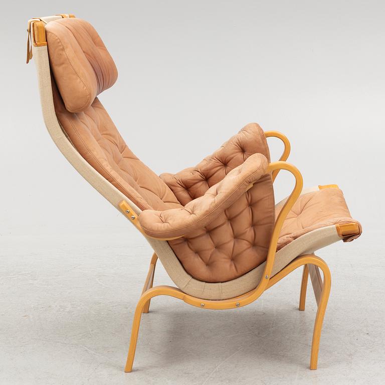 Bruno Mathsson, armchairs a pair, "Pernilla", Dux.