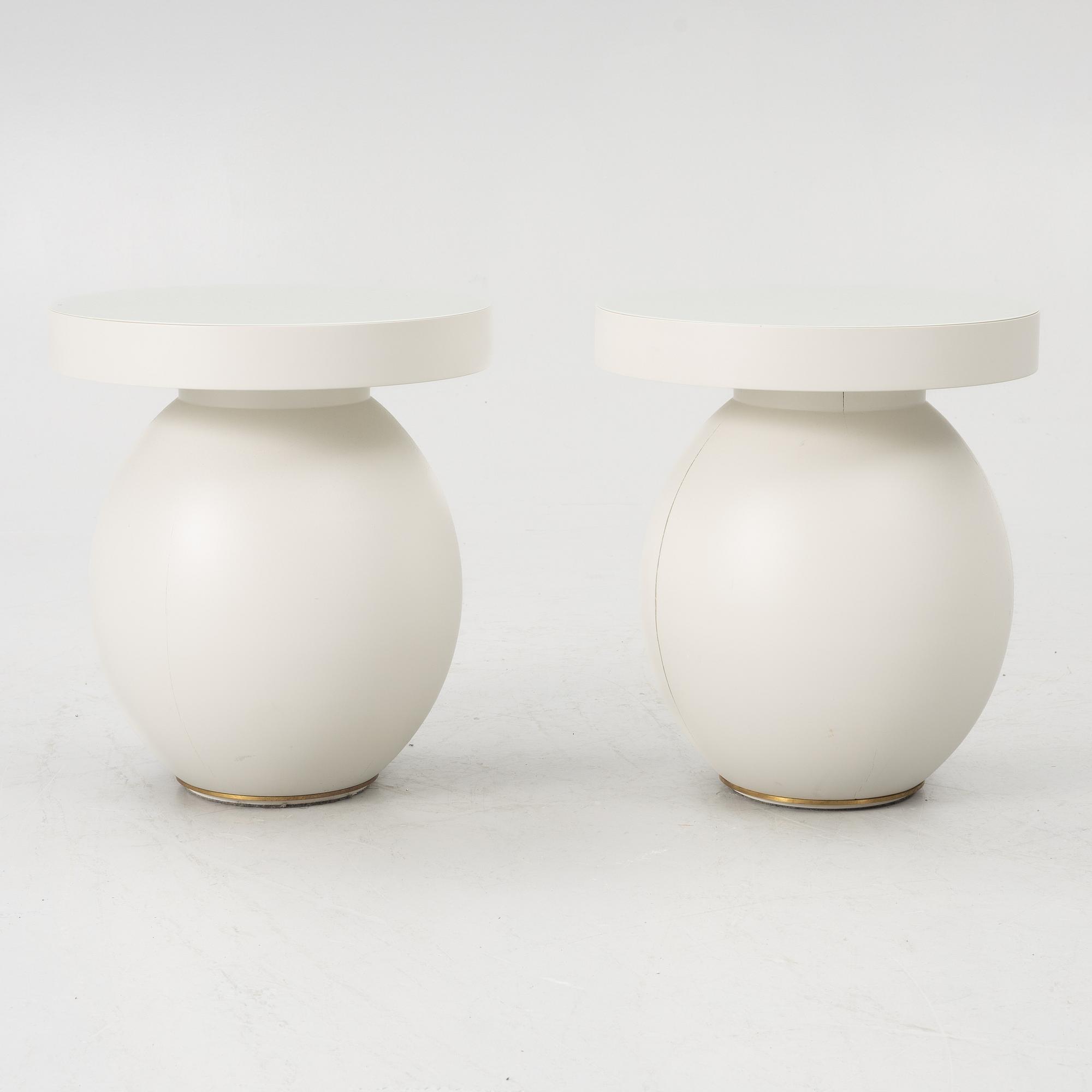 Eva-Lotta Axelsson, sidobord, ett par, "Notkate", Nude Ateljé.