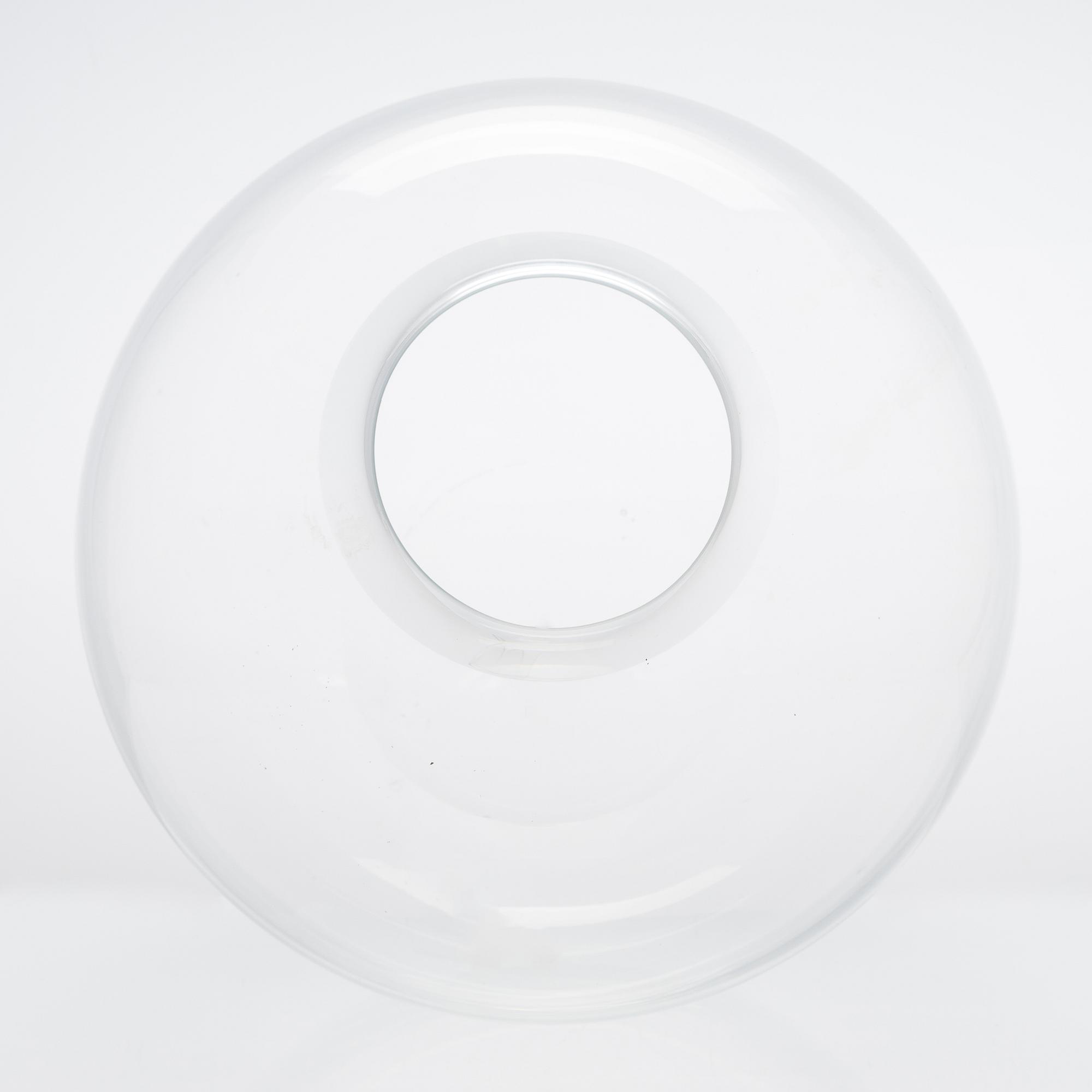 Timo Sarpaneva, taidelasi "Globus" 3599, signeerattu Timo Sarpaneva Iittala 1984 C273.