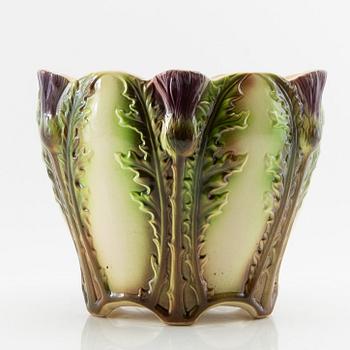 Outer casing Jugend, Saint Clement France early 20th century stoneware.