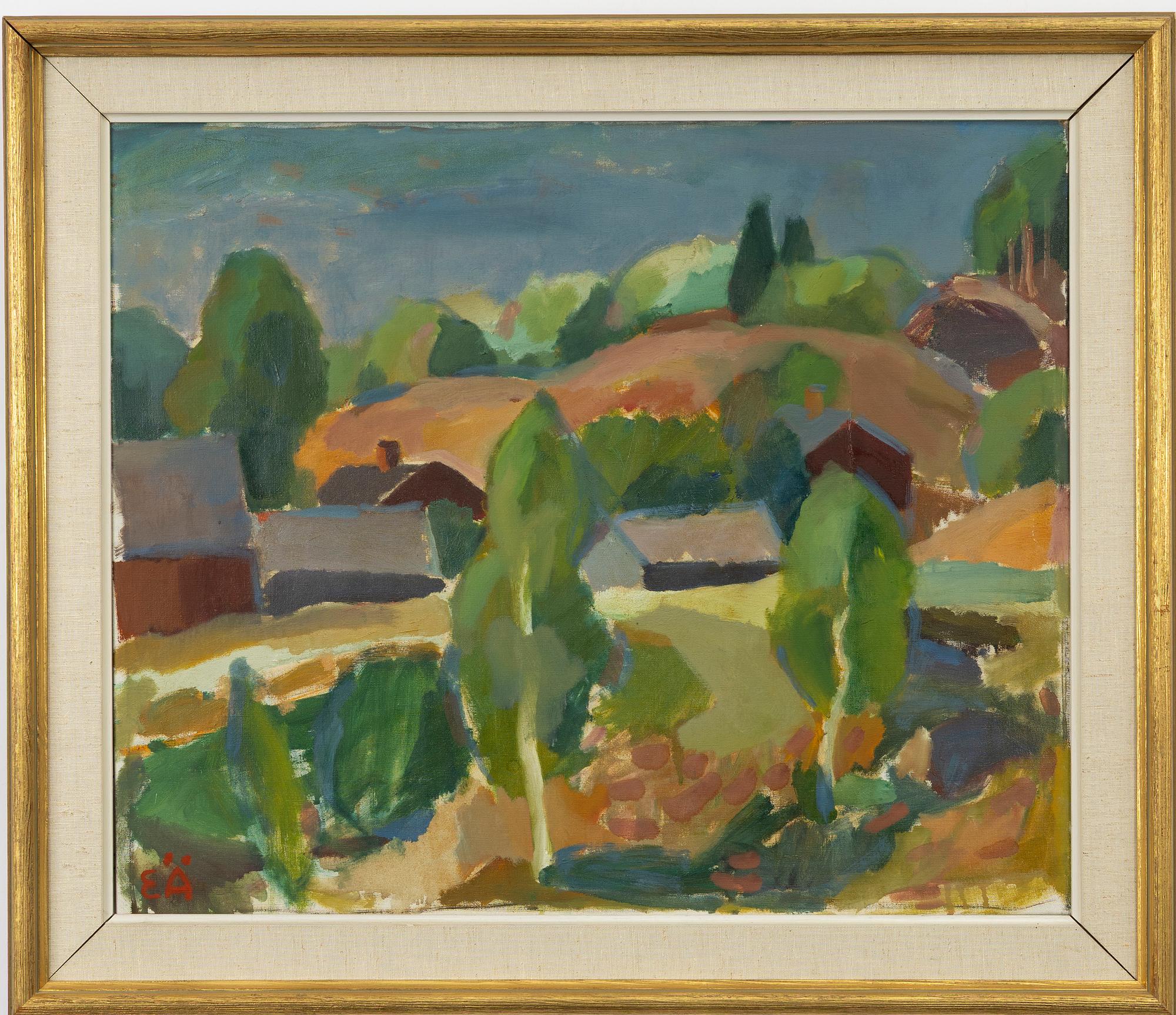 Erling Ärlingsson, "Blåsig Sommardag, Hundvika".