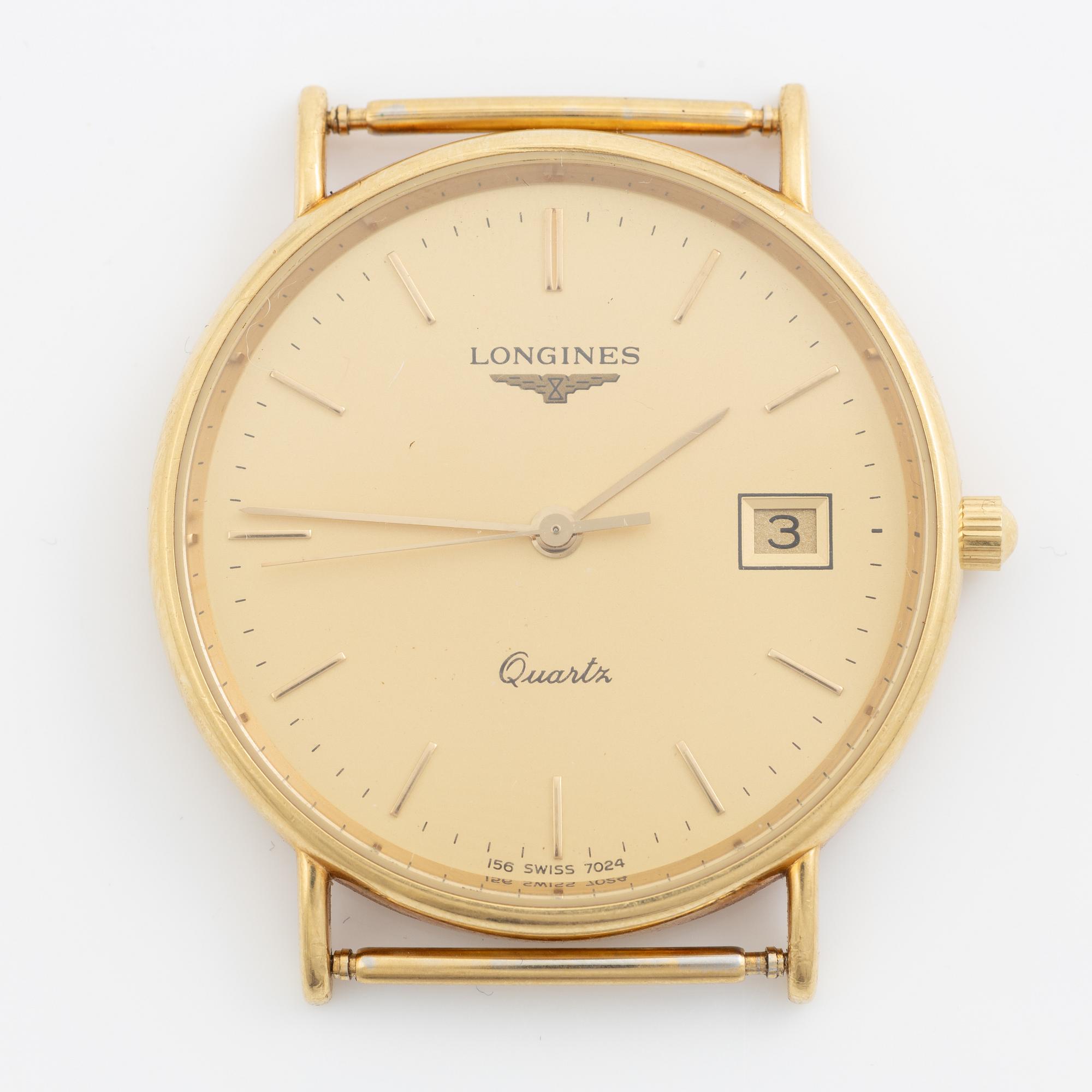 Longines, wristwatch, 32.5 mm.