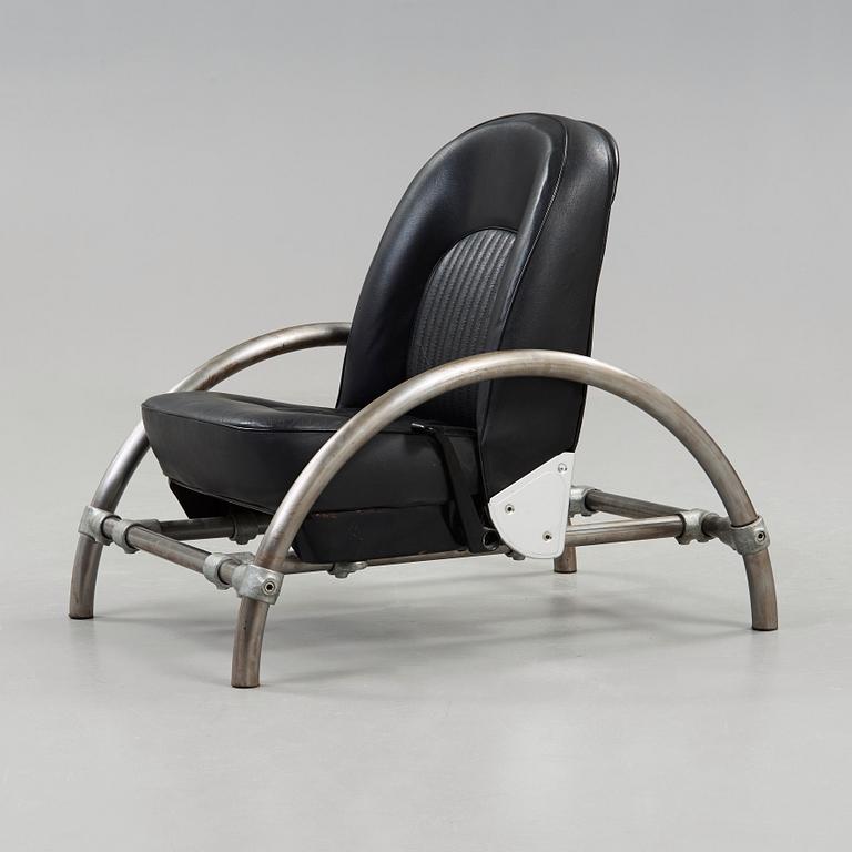 RON ARAD, a 'Rover Chair', One Off Ltd, London 1980's.