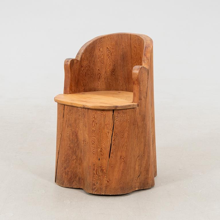 Cube chair, 20th century.